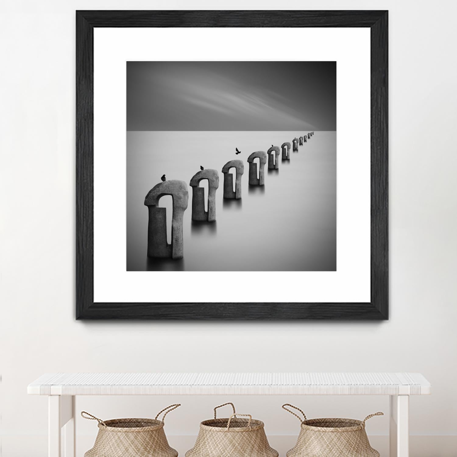 Horizon by Pexels on GIANT ART - white photo art