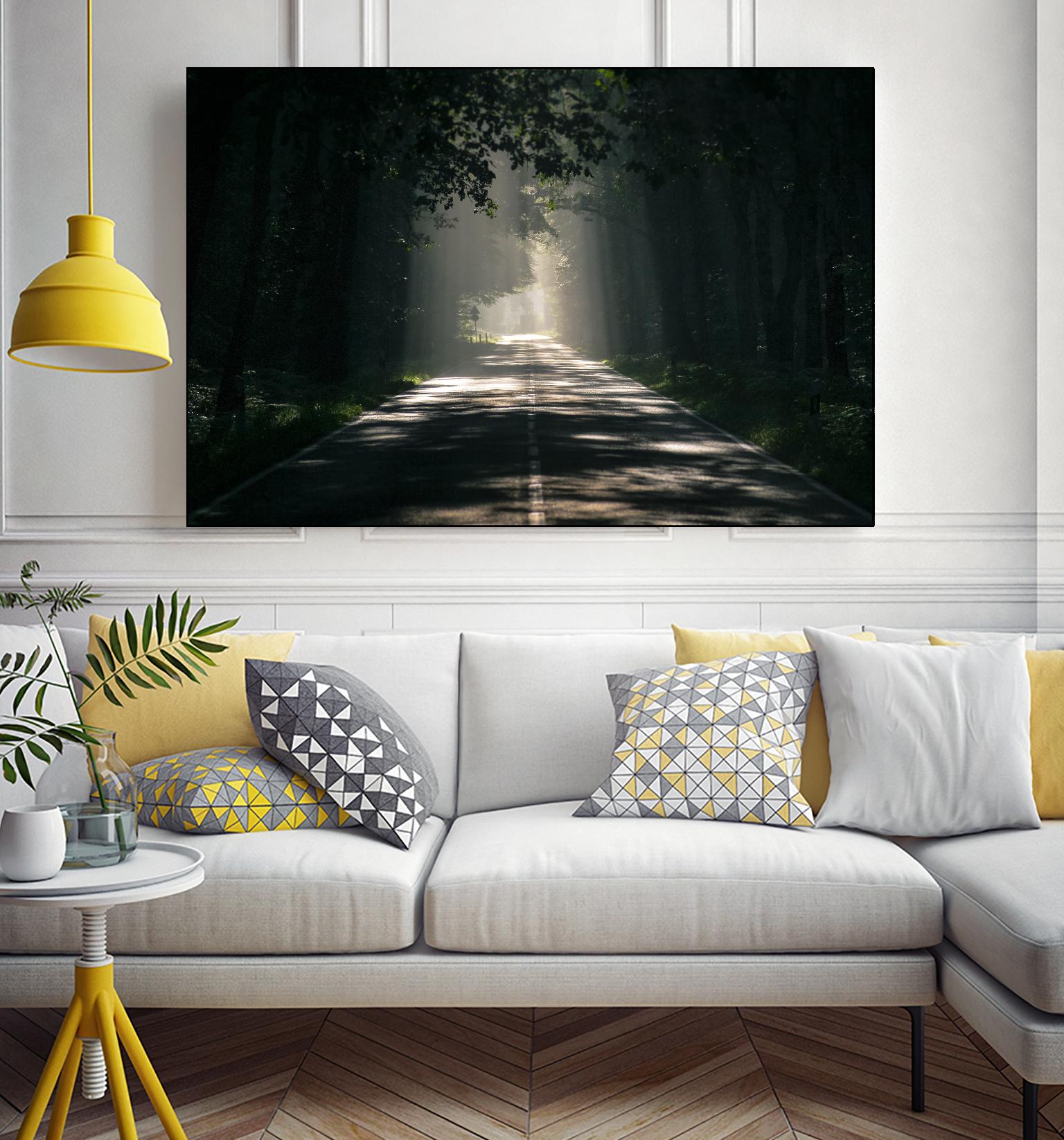 Welcome to heaven by Pexels on GIANT ART - green landscape