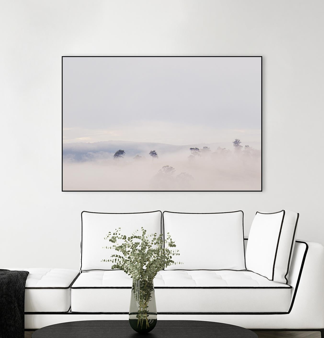 Top Trees by Pexels on GIANT ART - grey landscape