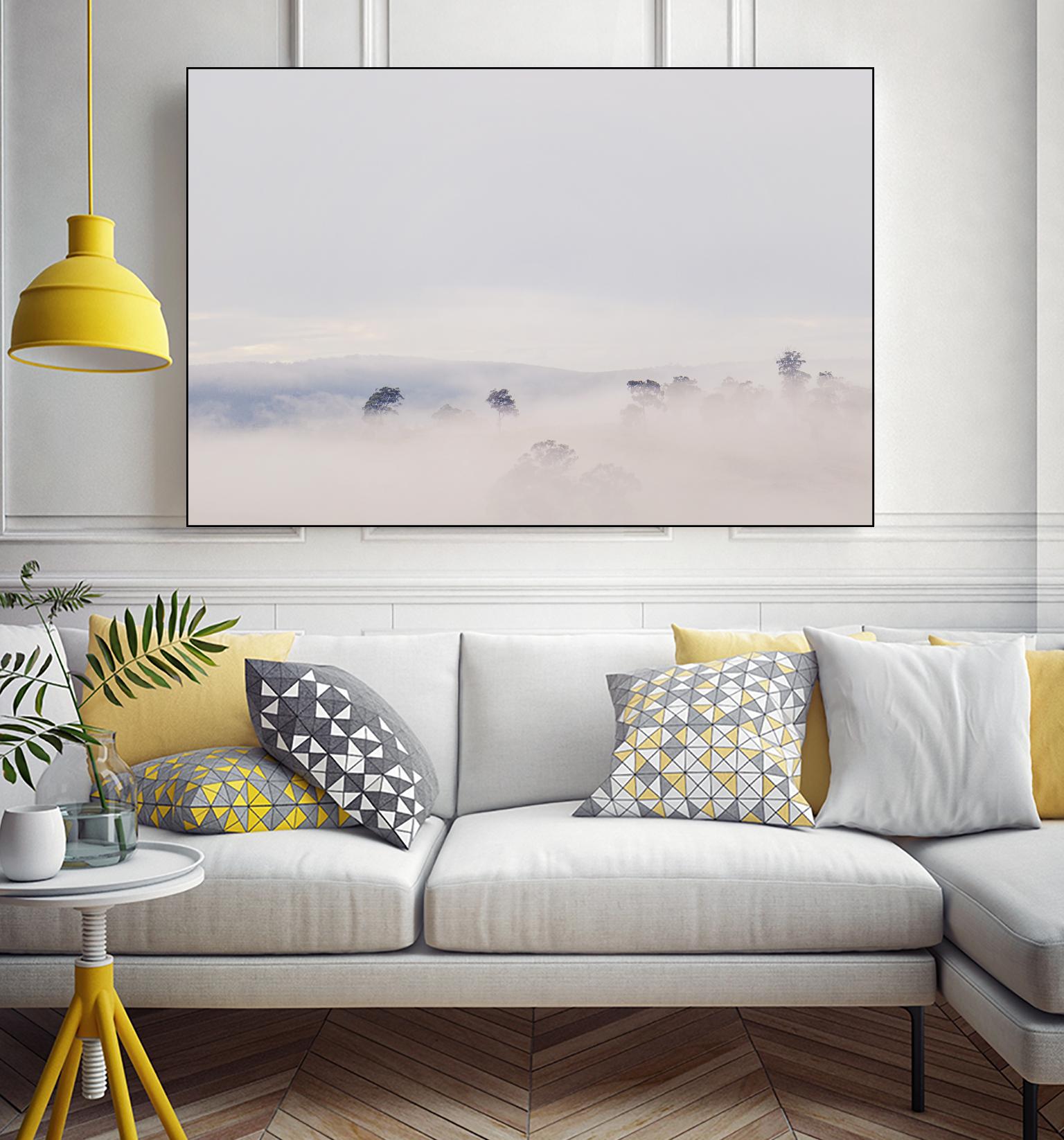 Top Trees by Pexels on GIANT ART - grey landscape