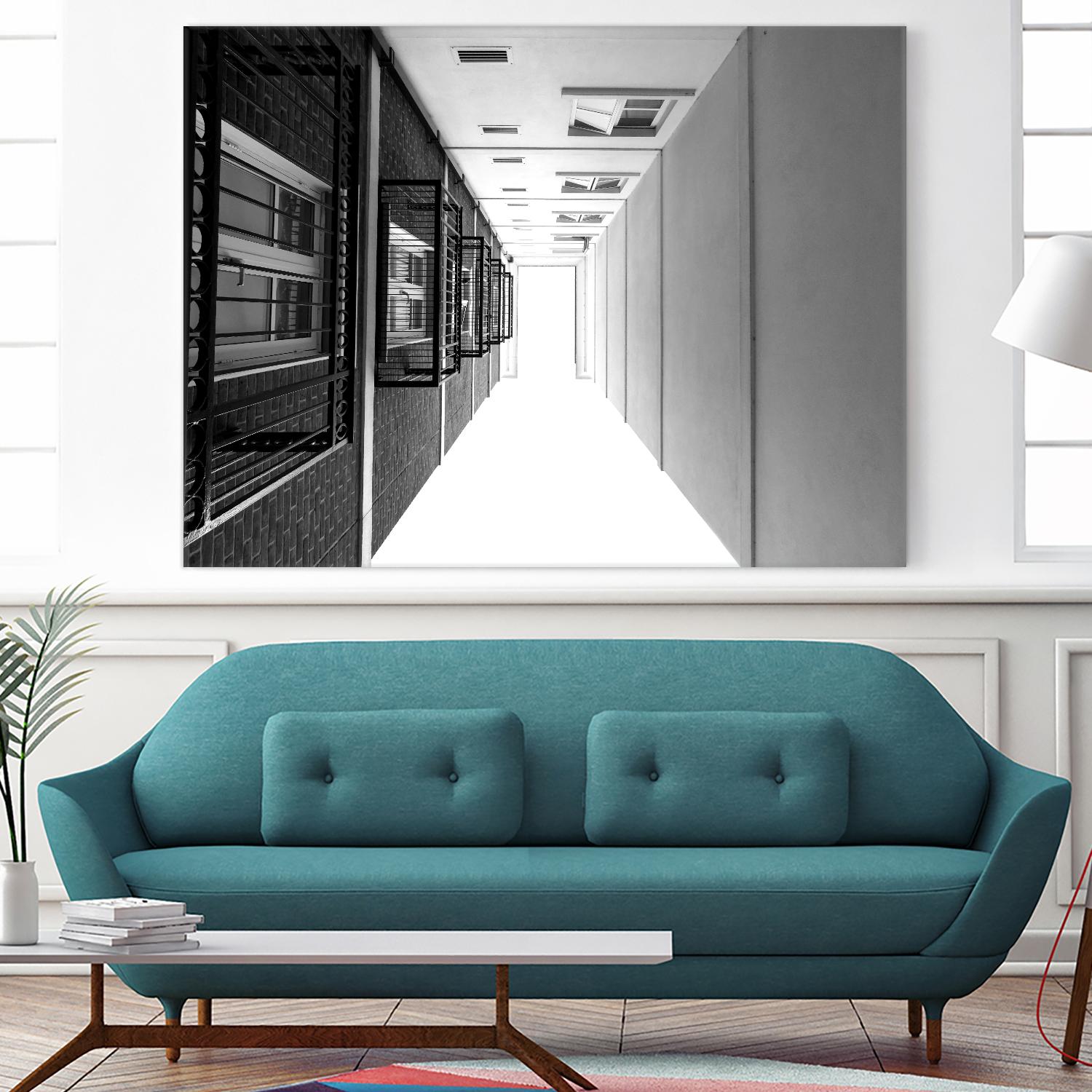 High view by Pexels on GIANT ART - white architectural