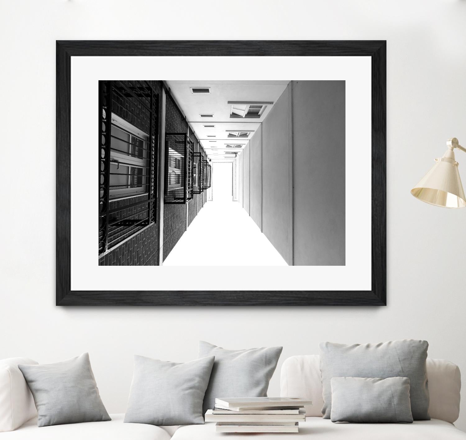 High view by Pexels on GIANT ART - white architectural