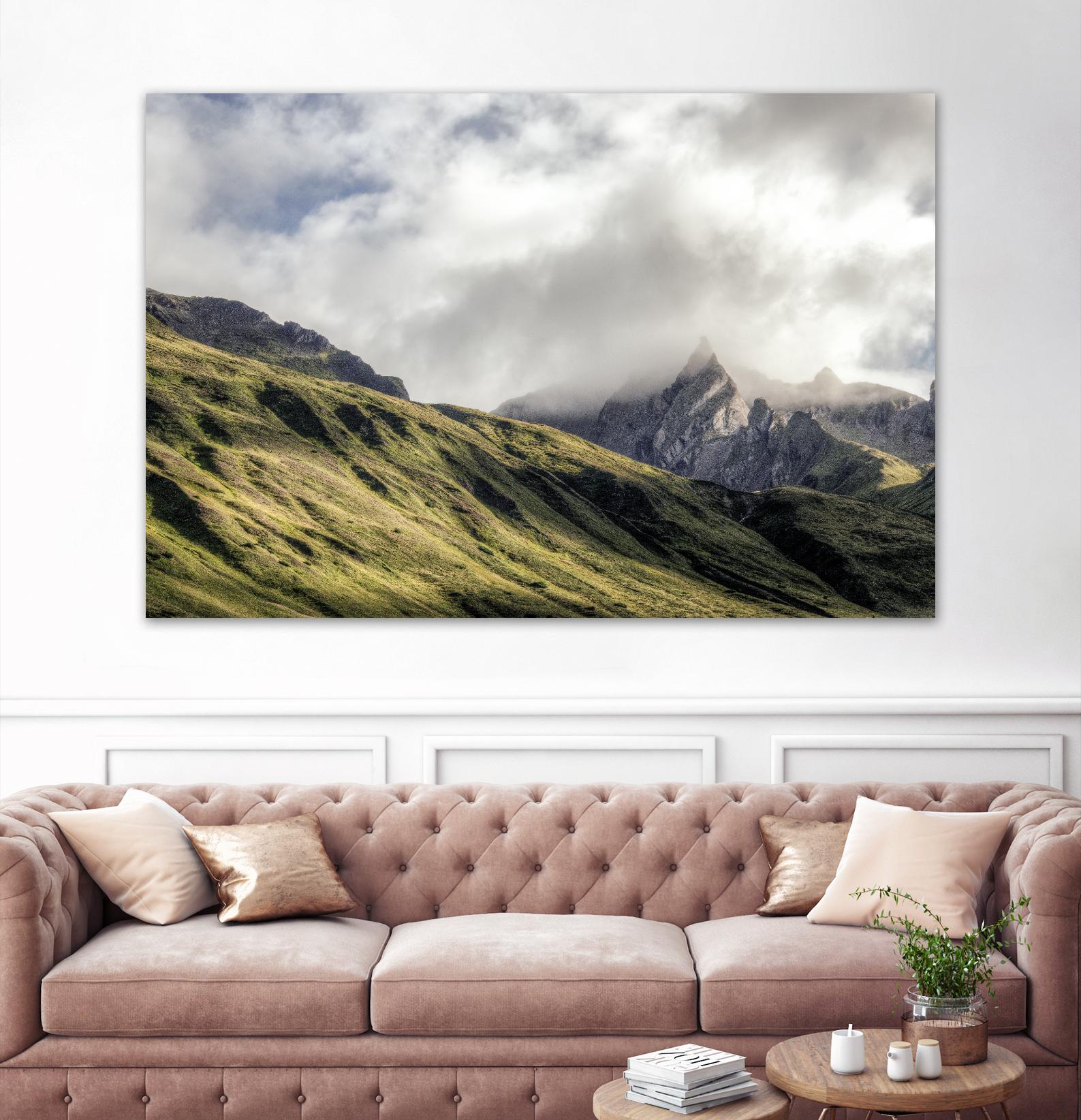 Green landscape by Pexels on GIANT ART - white landscape