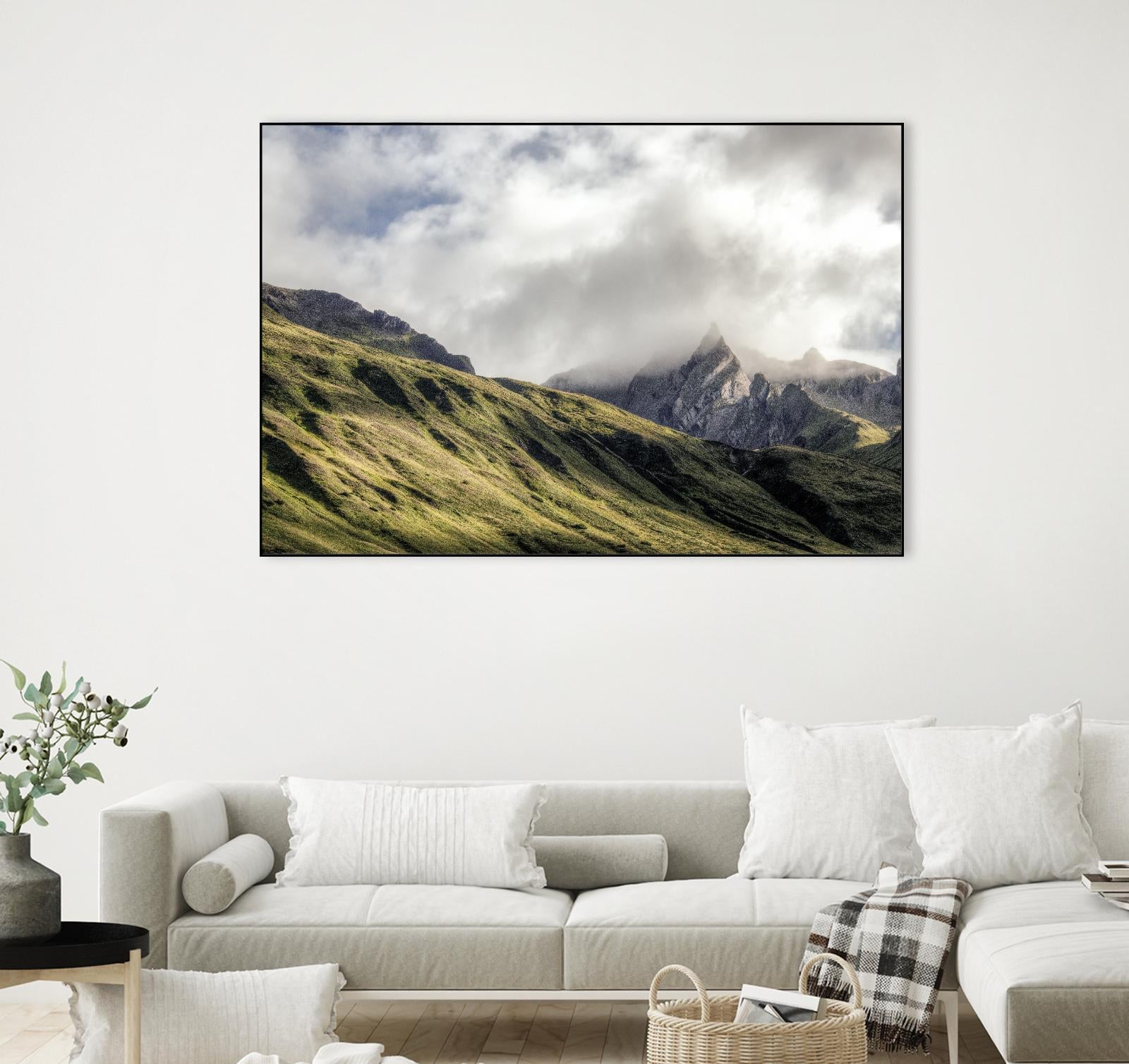 Green landscape by Pexels on GIANT ART - white landscape