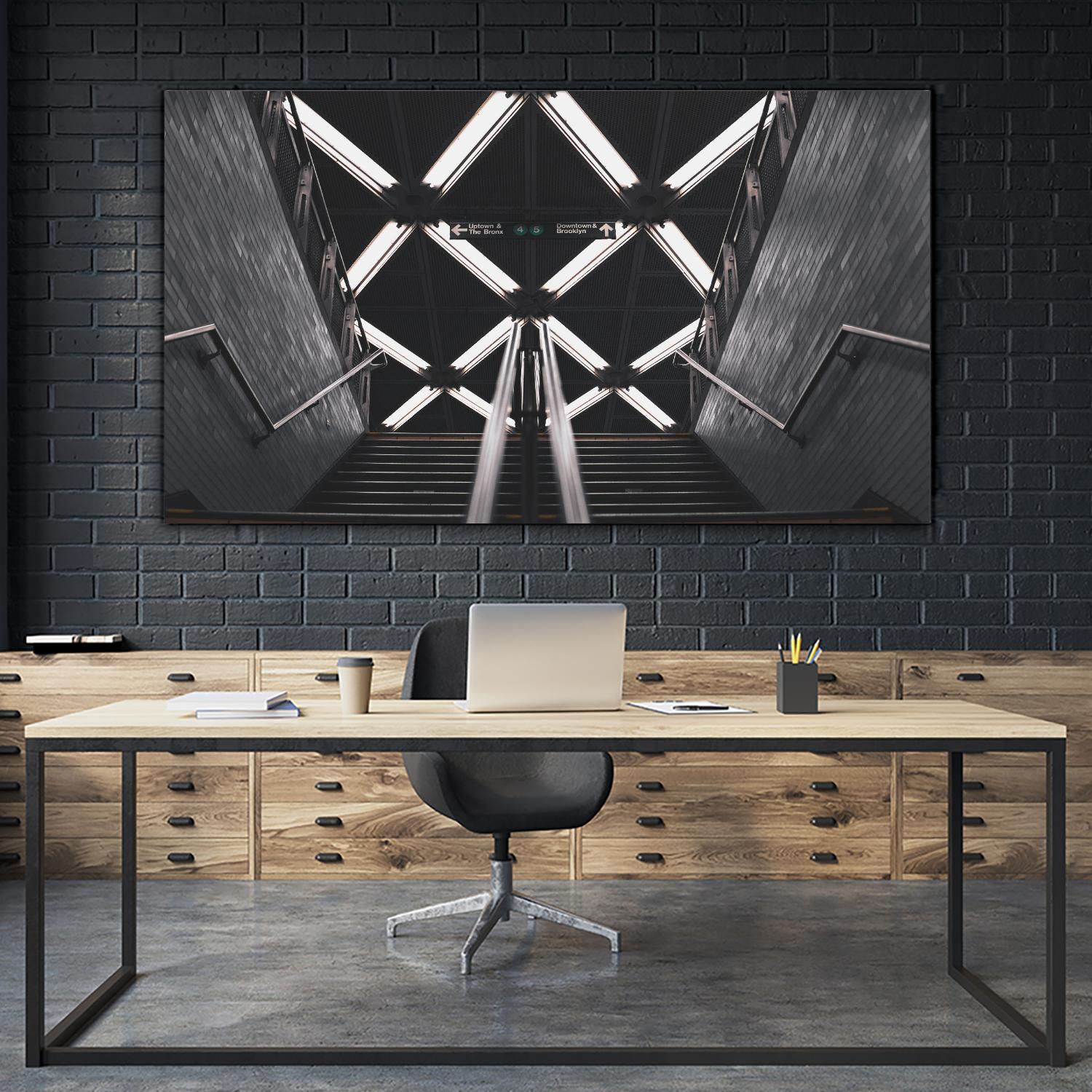 Uptown or downtown by Pexels on GIANT ART - white city scene