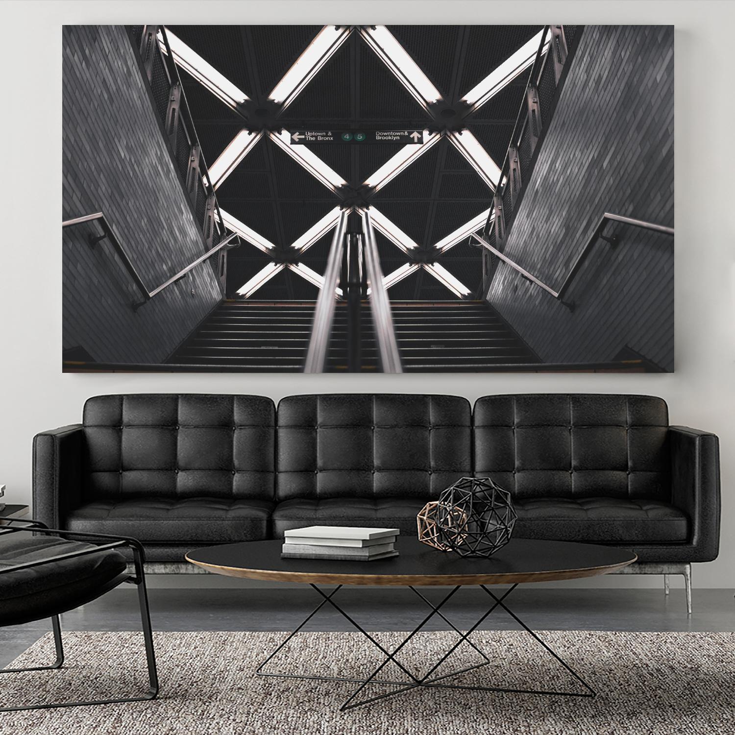 Uptown or downtown by Pexels on GIANT ART - white city scene