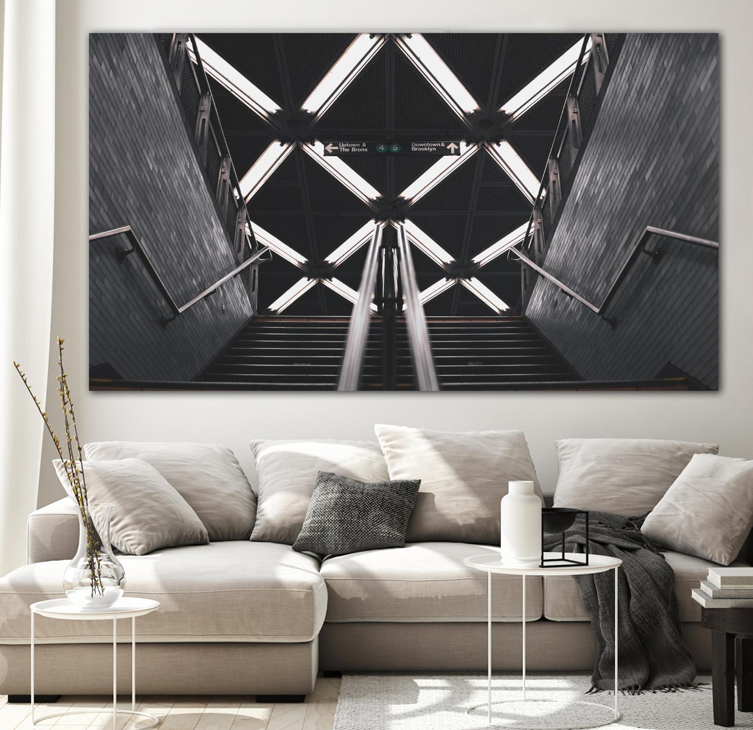 Uptown or downtown by Pexels on GIANT ART - white city scene