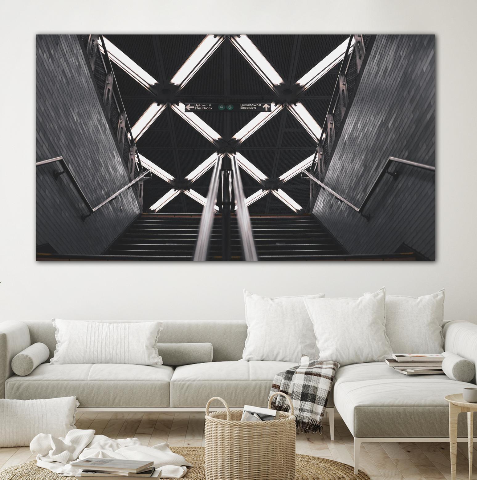 Uptown or downtown by Pexels on GIANT ART - white city scene