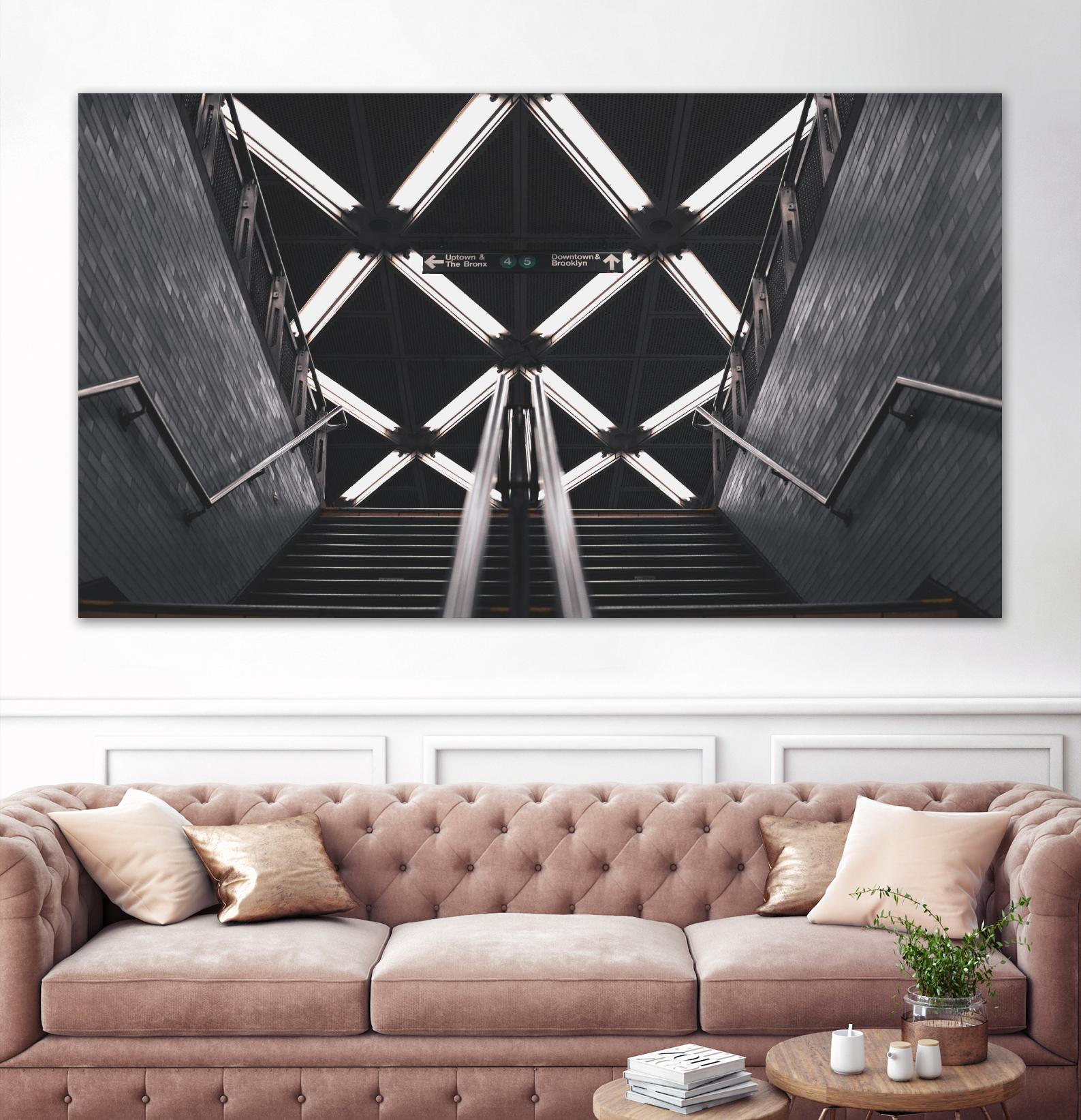 Uptown or downtown by Pexels on GIANT ART - white city scene