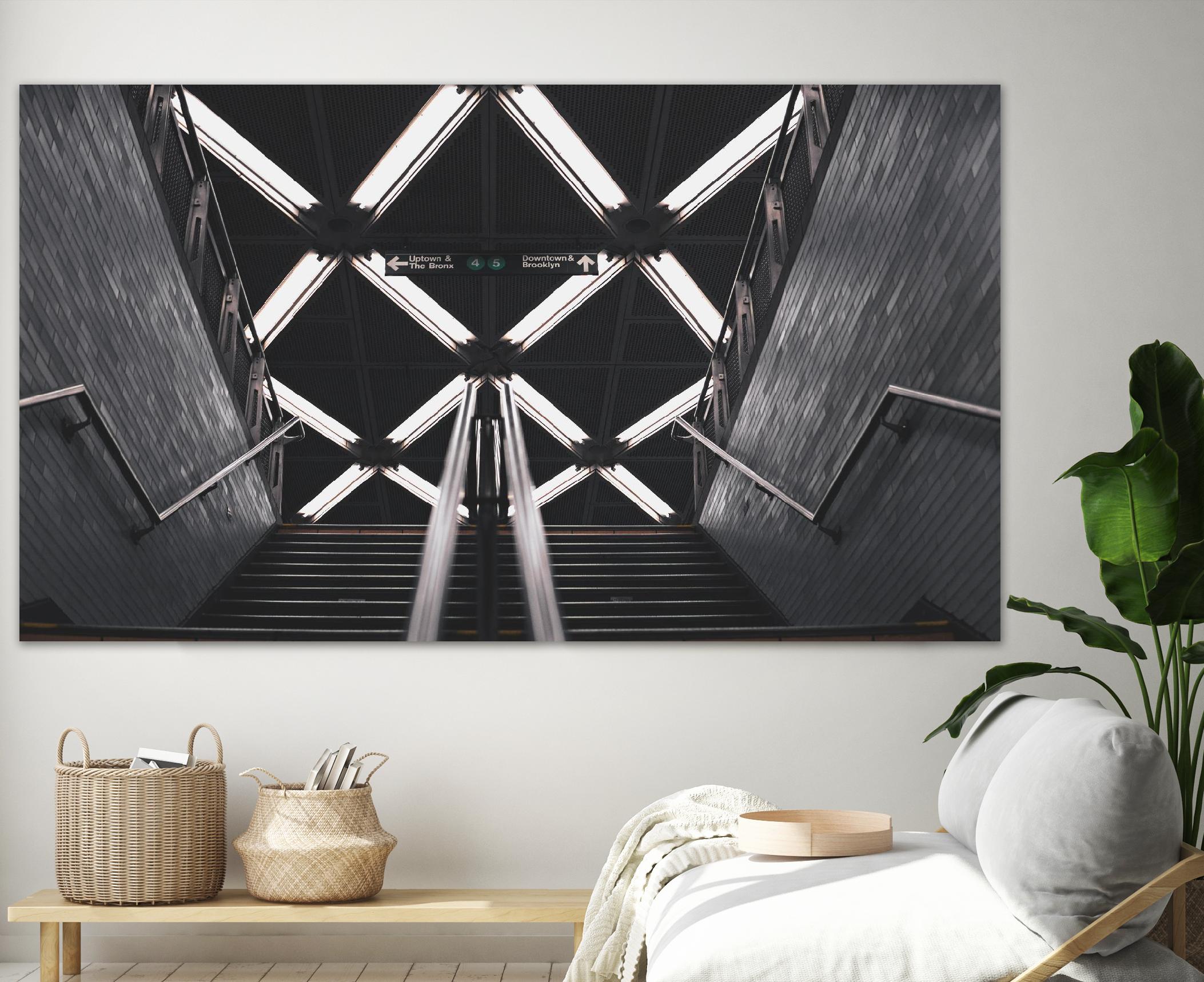 Uptown or downtown by Pexels on GIANT ART - white city scene