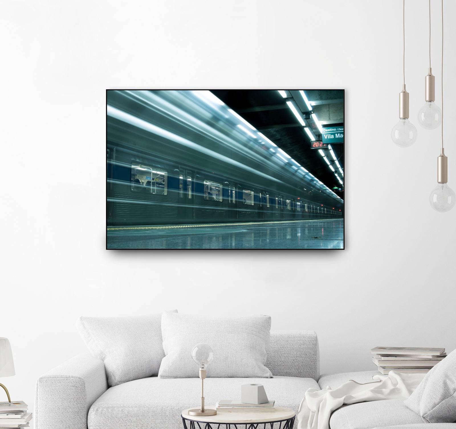 Fast Metro by Pexels on GIANT ART - white photo art
