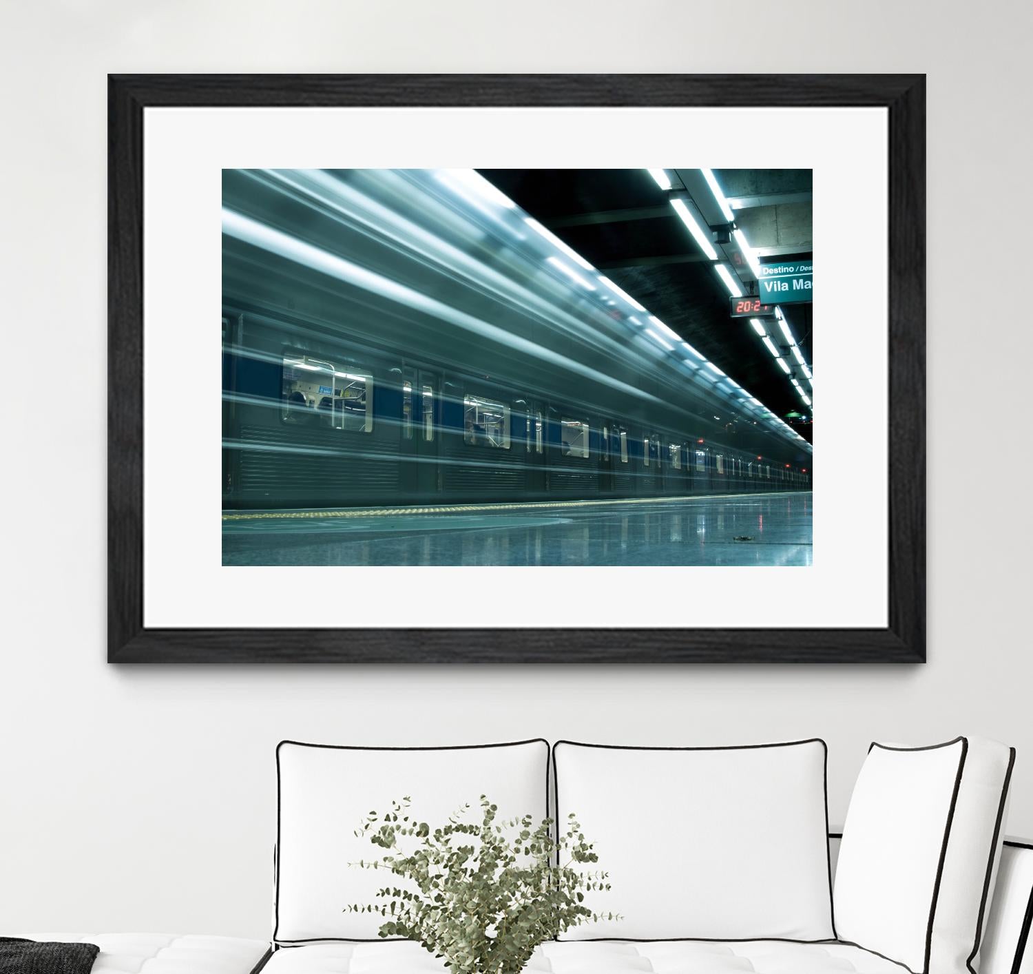 Fast Metro by Pexels on GIANT ART - white photo art
