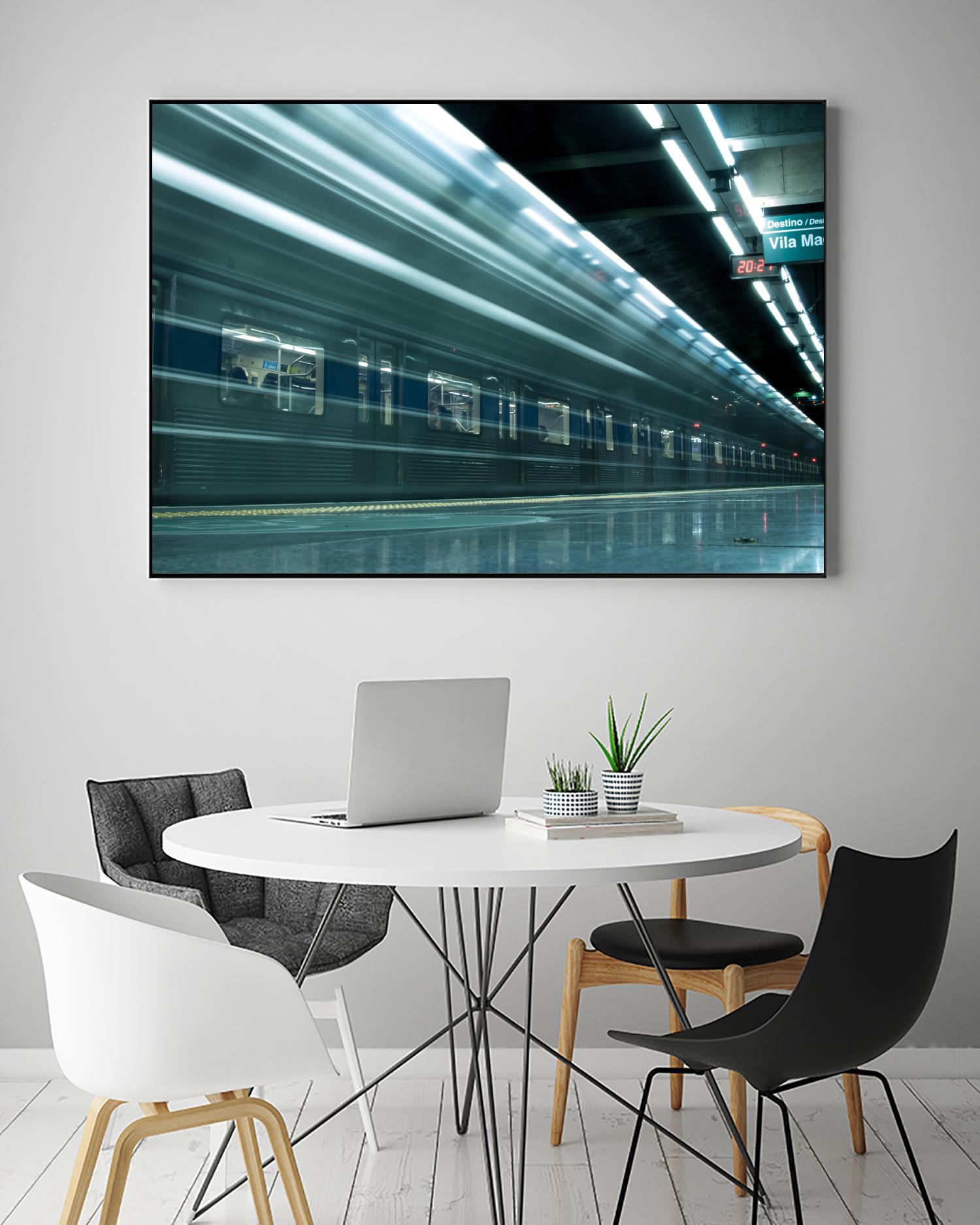 Fast Metro by Pexels on GIANT ART - white photo art