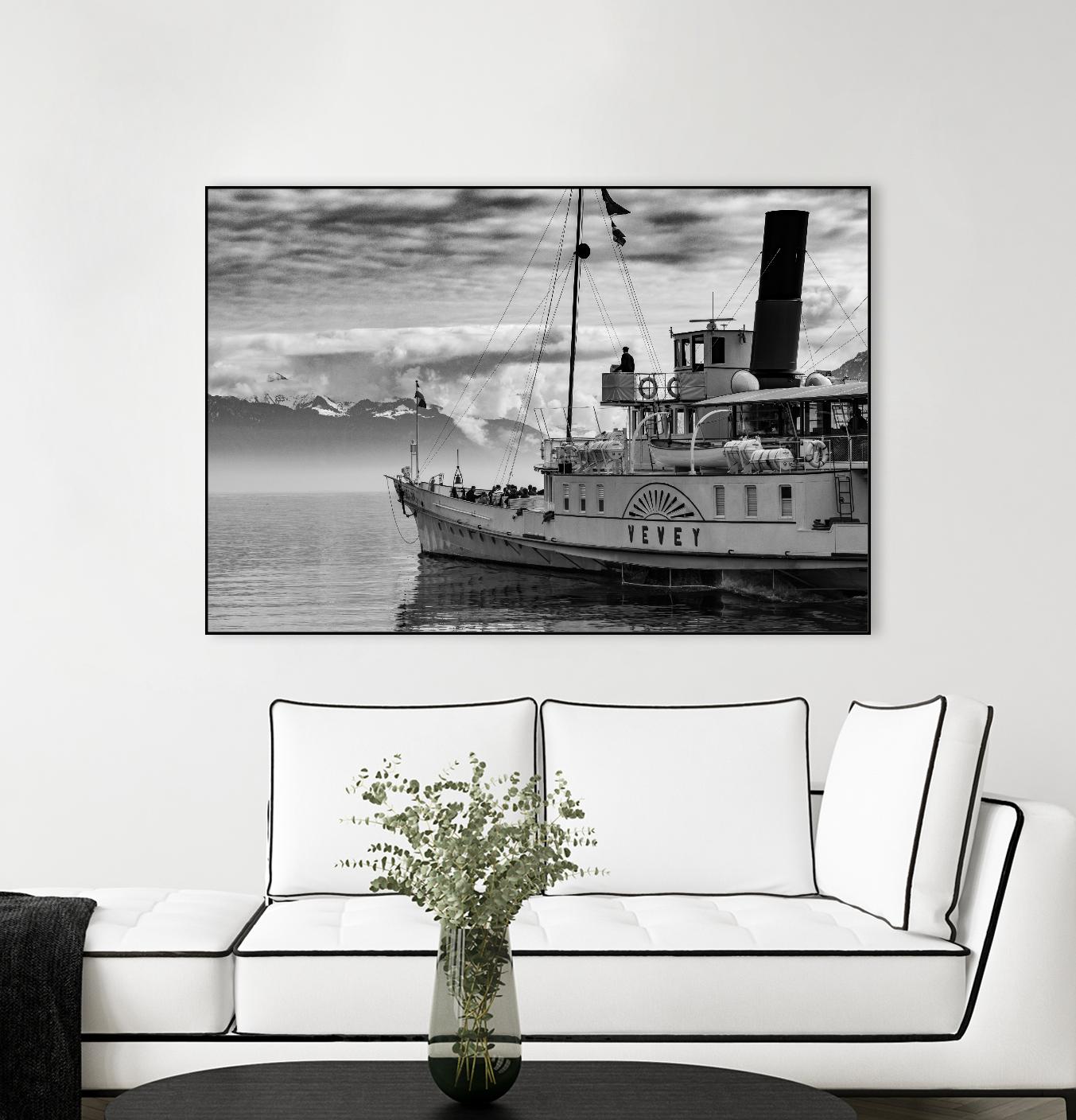 Vevey by Pexels on GIANT ART - white nautical