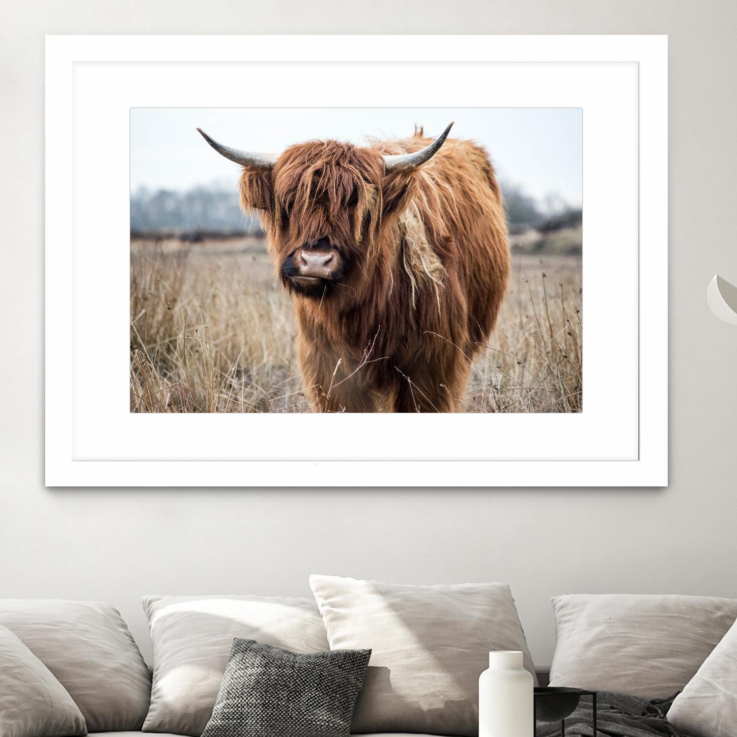 Grazing by Pexels on GIANT ART - black animals