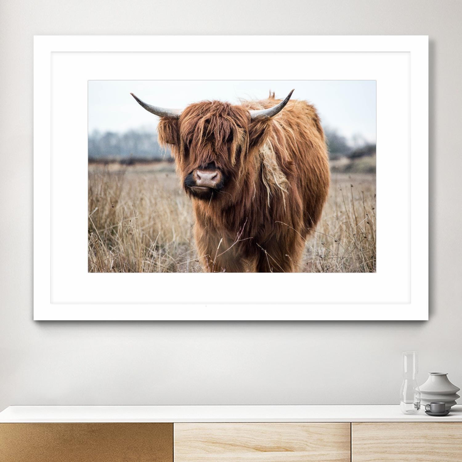 Grazing by Pexels on GIANT ART - black animals