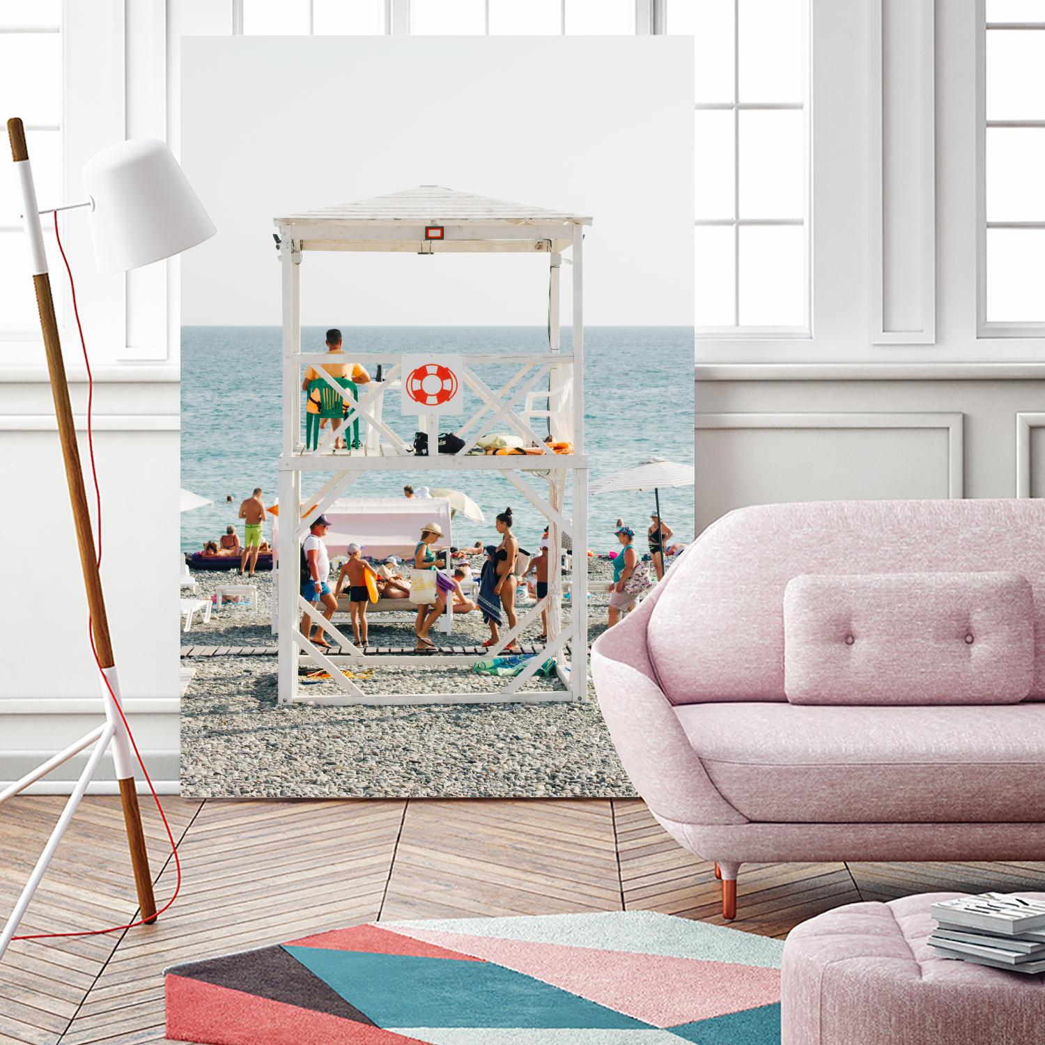 On duty by Pexels on GIANT ART - red sea scene