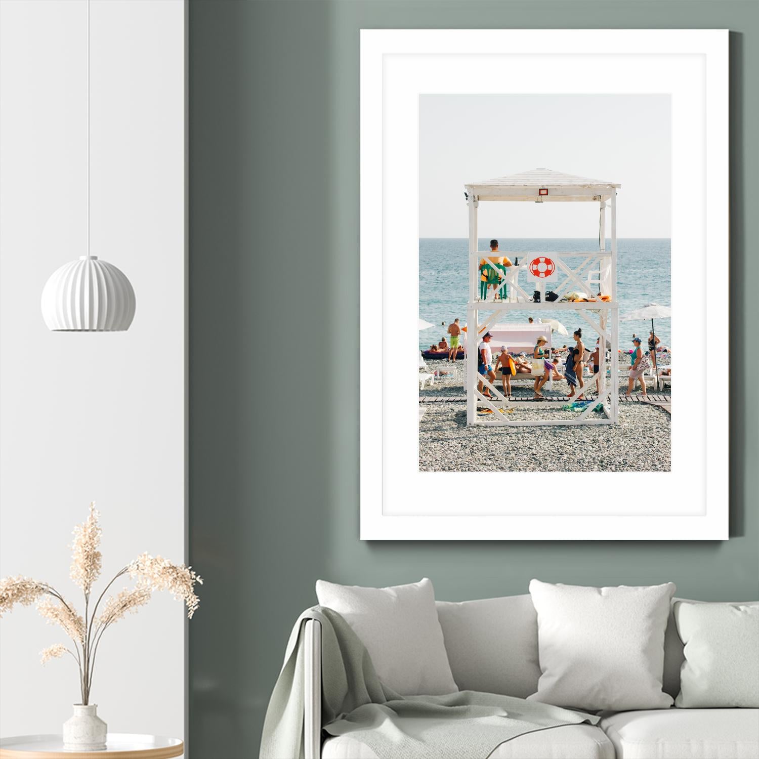 On duty by Pexels on GIANT ART - red sea scene