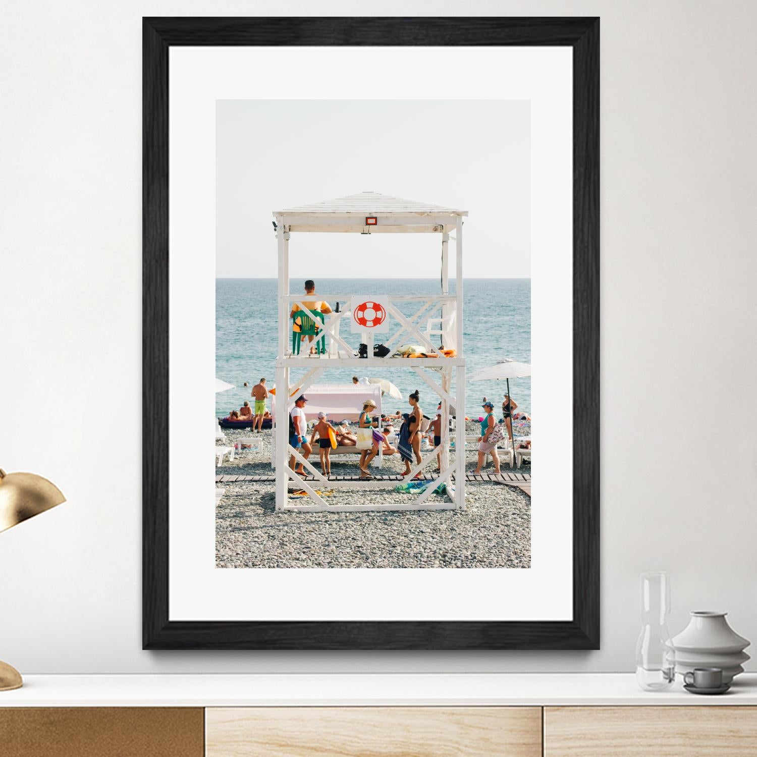 On duty by Pexels on GIANT ART - red sea scene