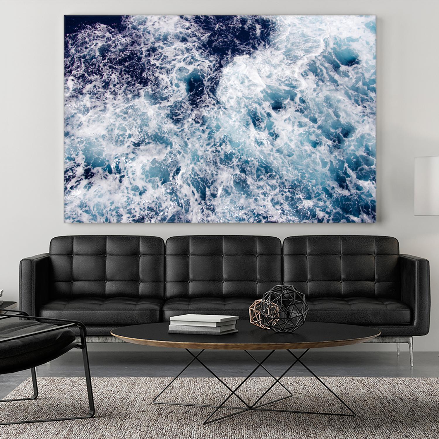 Swirl by Pexels on GIANT ART - white sea scene waves