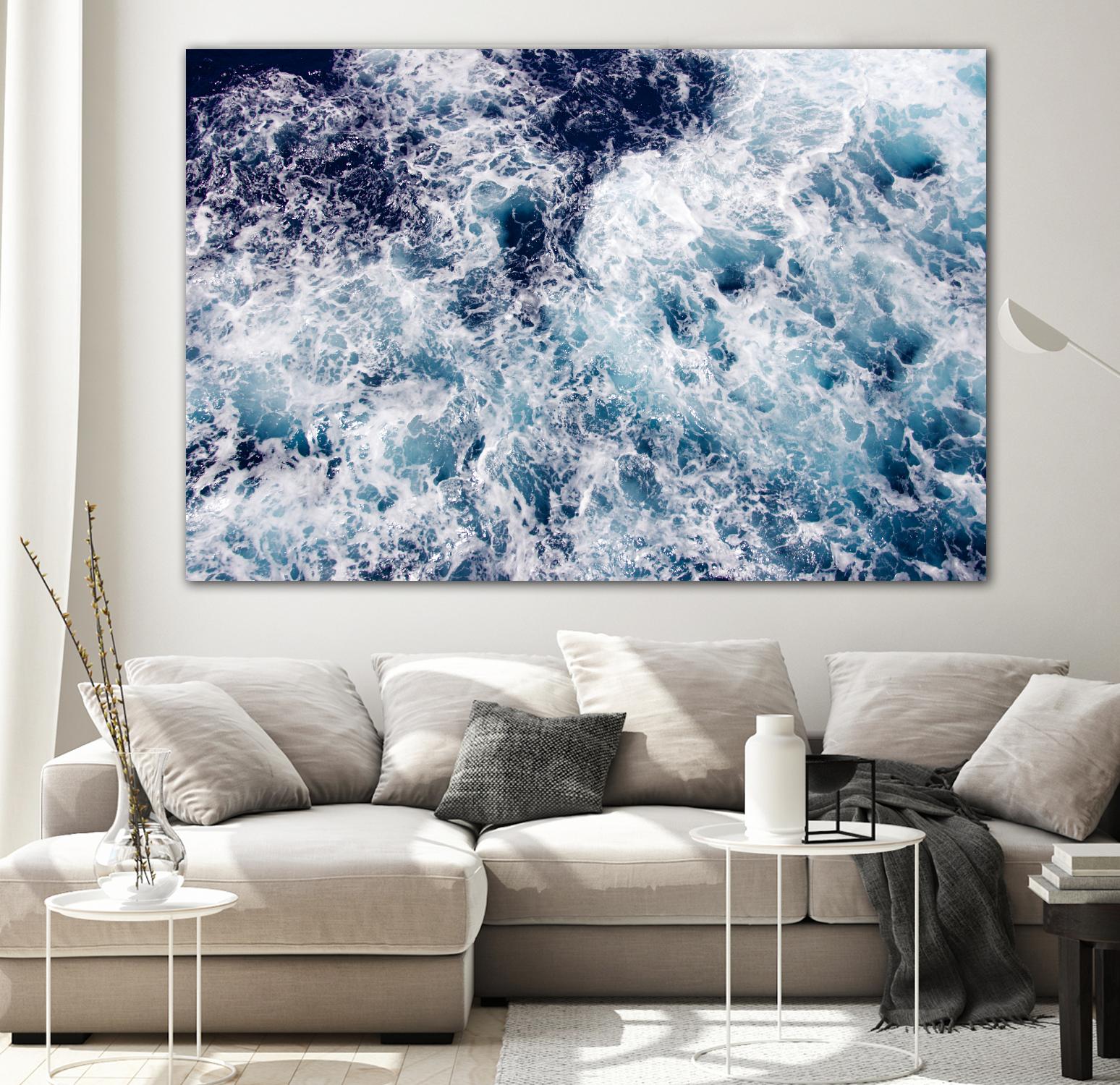 Swirl by Pexels on GIANT ART - white sea scene waves