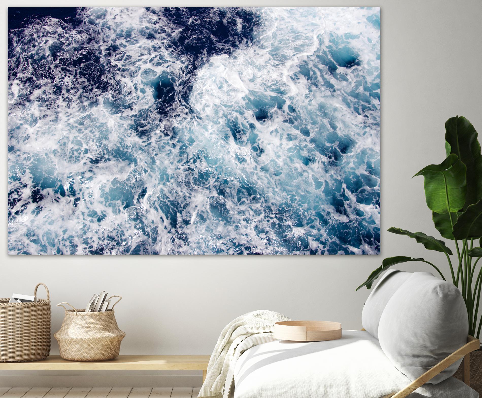 Swirl by Pexels on GIANT ART - white sea scene waves