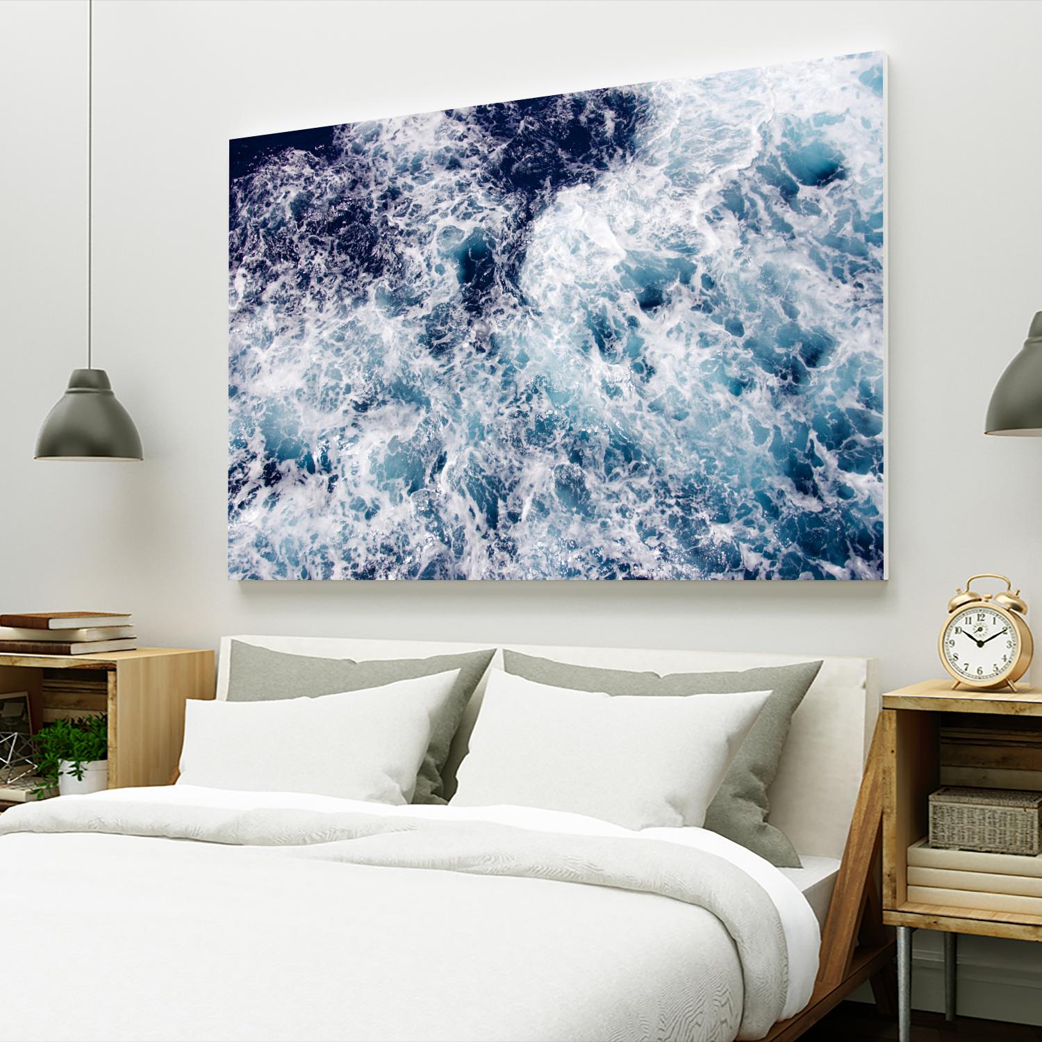 Swirl by Pexels on GIANT ART - white sea scene waves