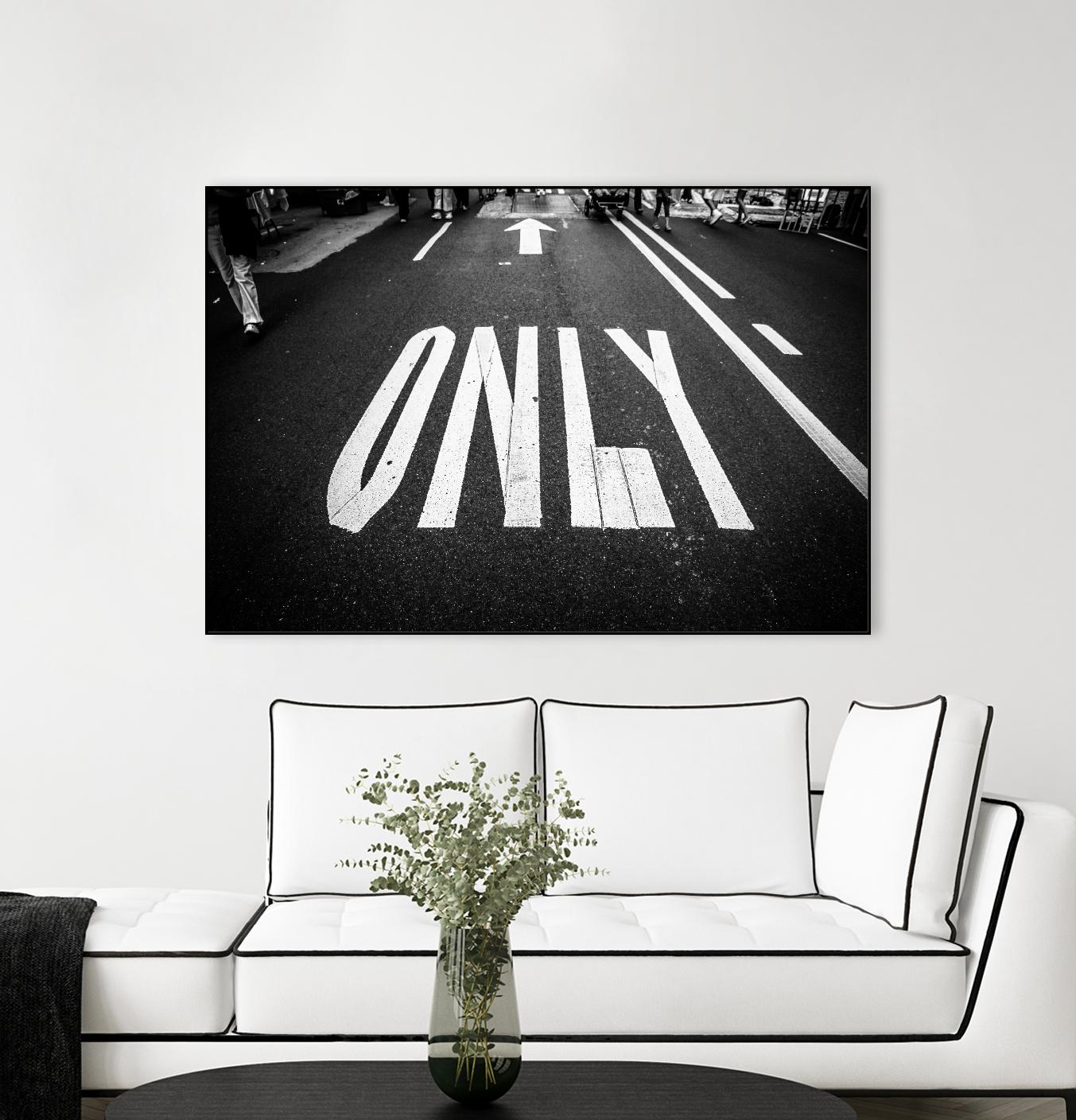 Only that way by Pexels on GIANT ART - white city scene