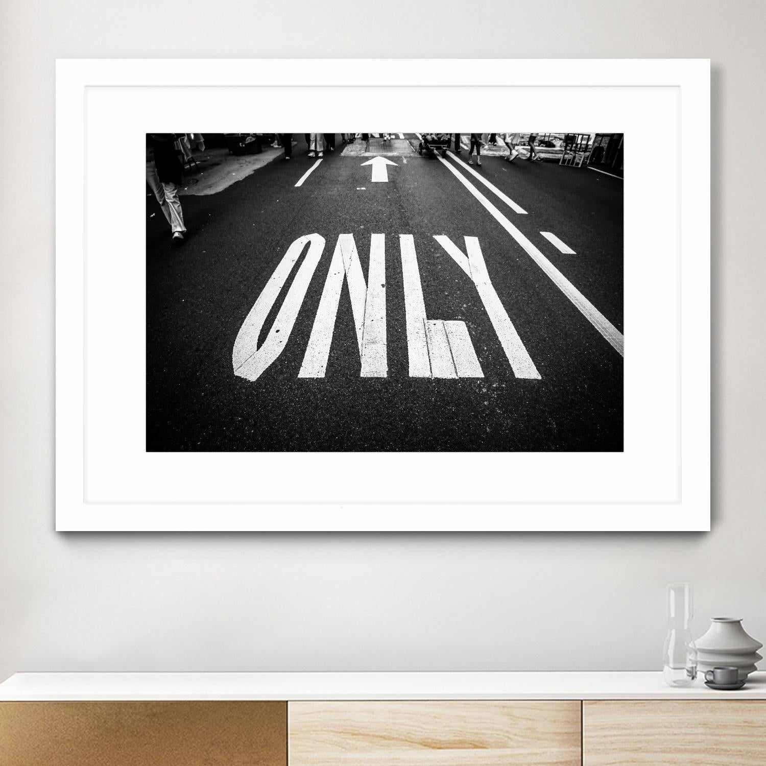 Only that way by Pexels on GIANT ART - white city scene