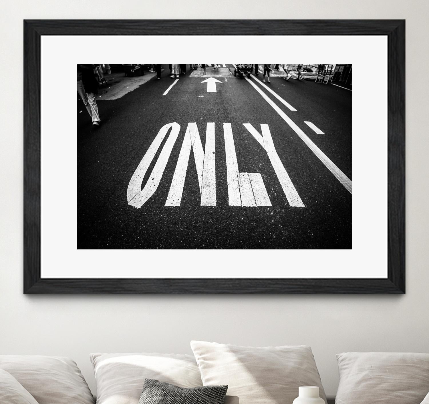 Only that way by Pexels on GIANT ART - white city scene