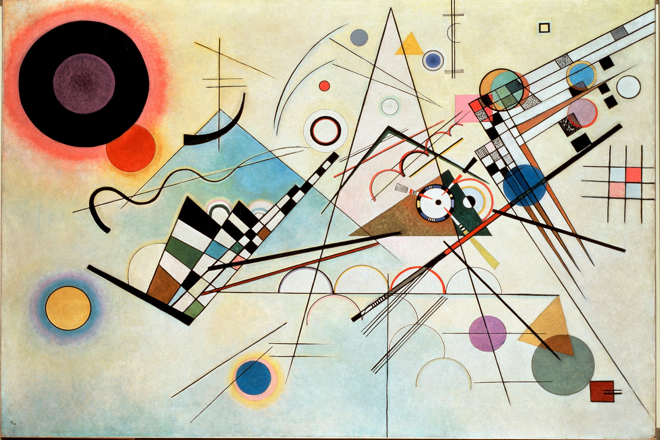 Composition VIII, 1923 by Wassily Kandinsky on GIANT ART