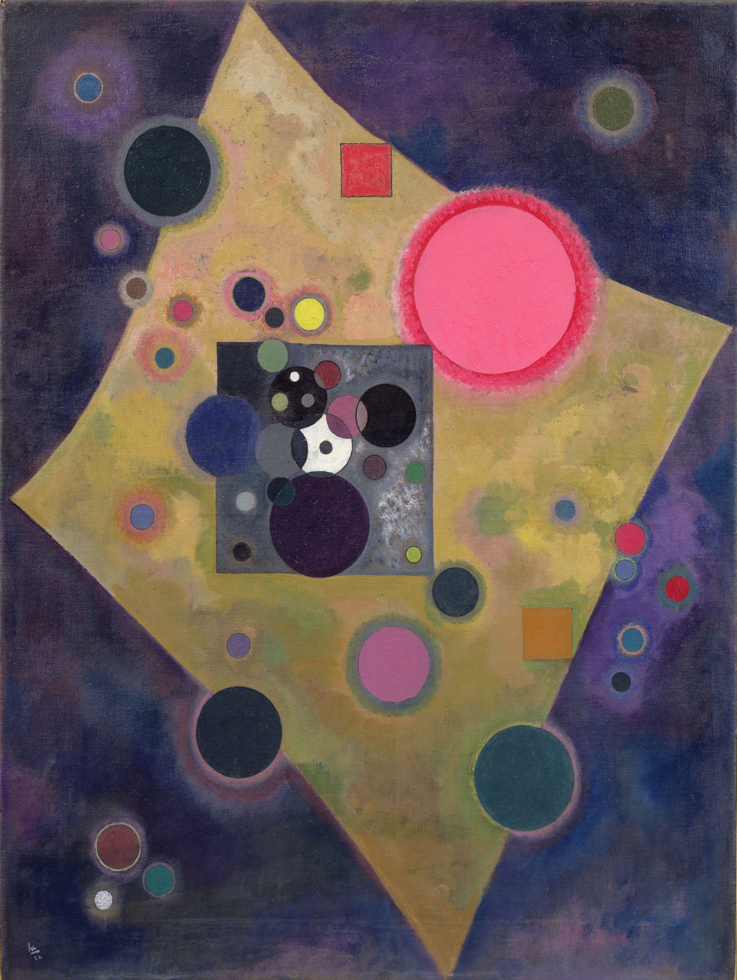 Accent en Rose, 1926 by Wassily Kandinsky on GIANT ART