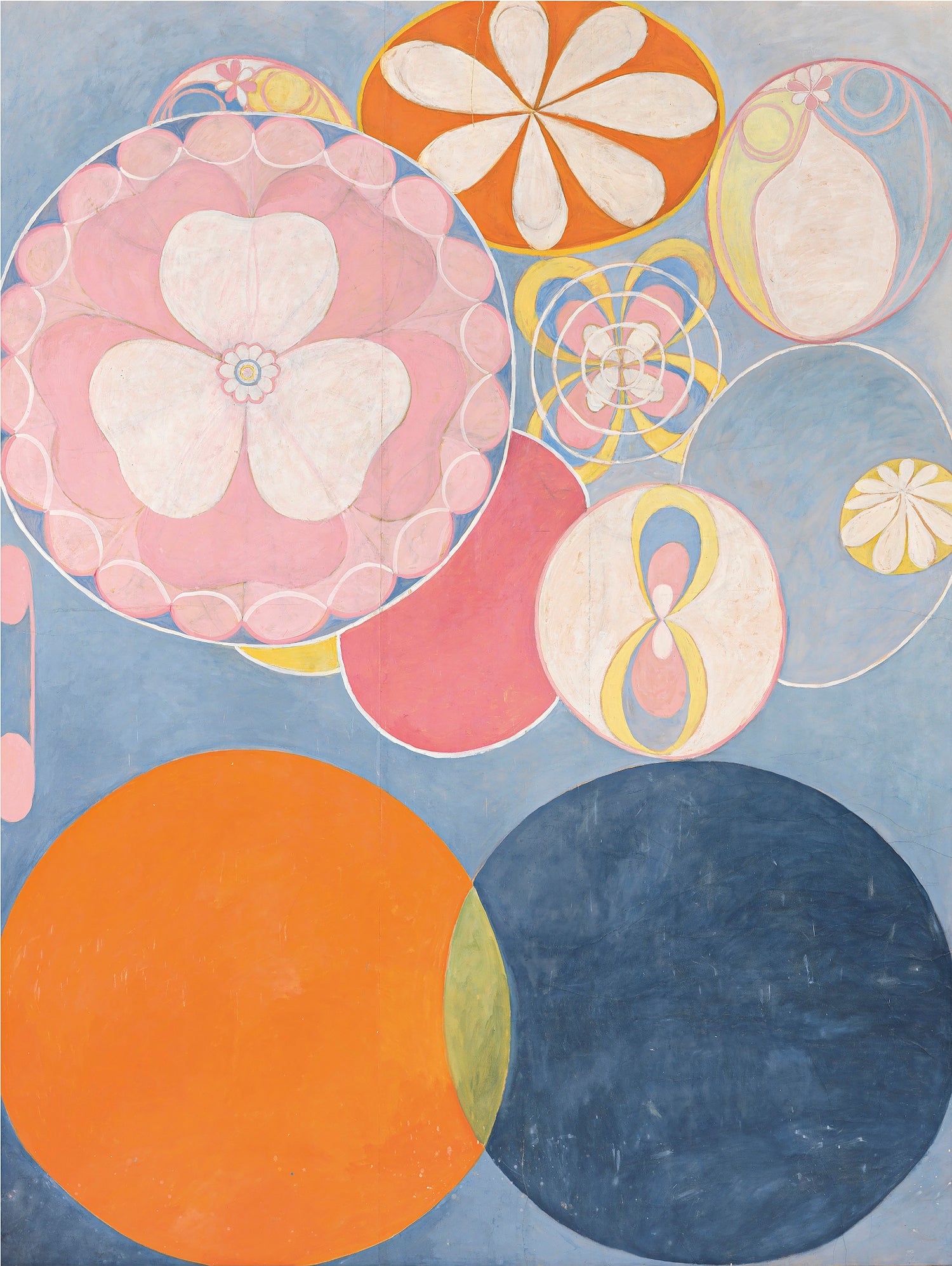 Group IV, No. 2. The Ten Largest, Childhood, 1907 by Hilma af Klint on GIANT ART - orange museum