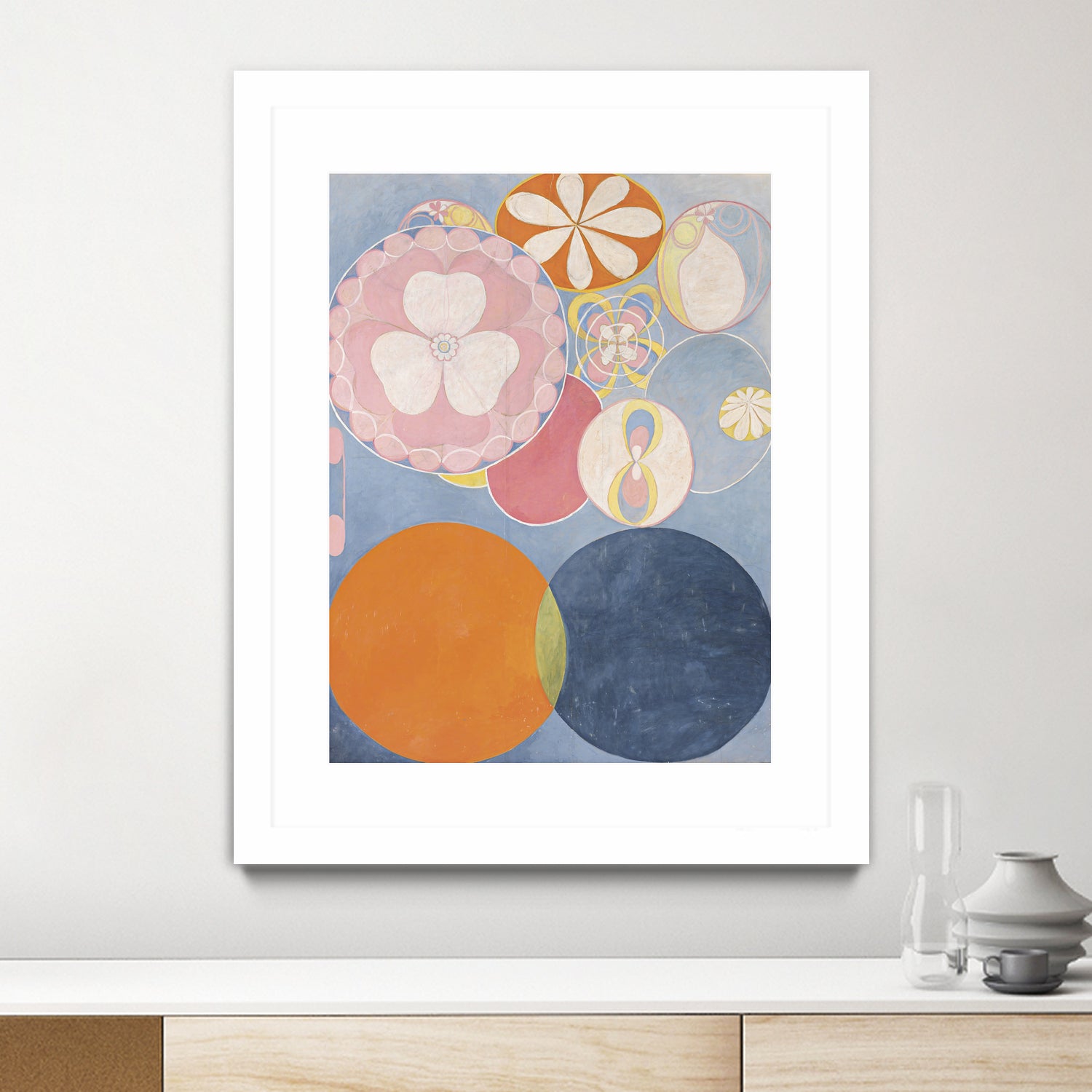 Group IV, No. 2. The Ten Largest, Childhood, 1907 by Hilma af Klint on GIANT ART - orange museum