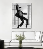 Jailhouse Rock' de RichardThorpe avec Elvis Presley 1957 by Bridgeman Images on GIANT ART - black and white photography 