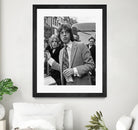 Mick Jagger et Marianne Faithfull by Bridgeman Images on GIANT ART - black and white photography