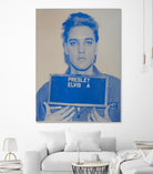 Elvis I, 2017  by Studwell, David on GIANT ART - blue photography