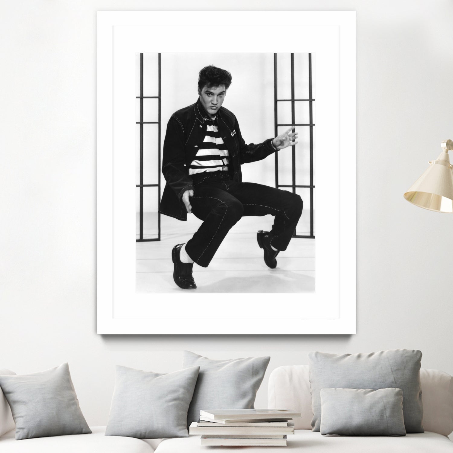 Elvis Presley by  Bridgeman Images on GIANT ART - black and white  photography