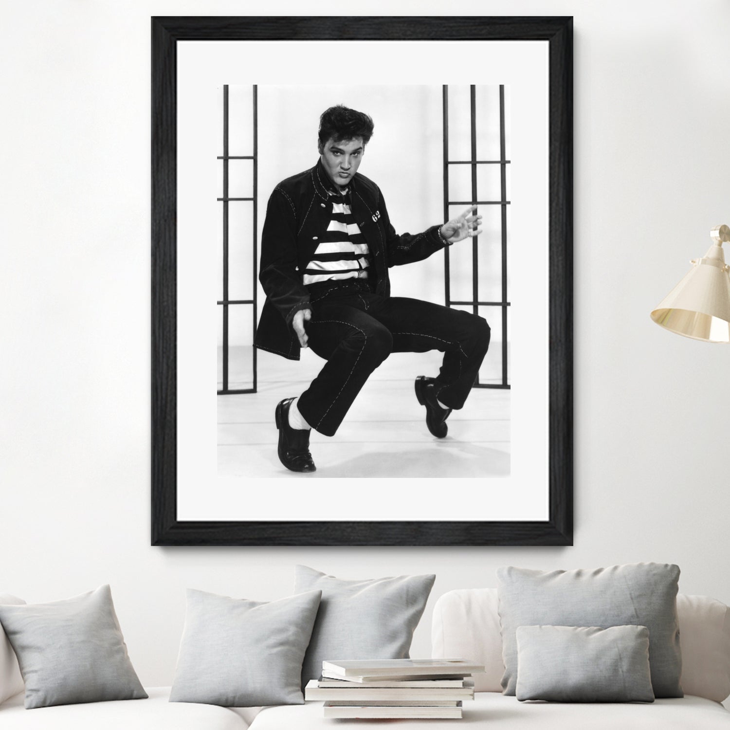 Elvis Presley by  Bridgeman Images on GIANT ART - black and white  photography