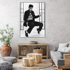 Elvis Presley by  Bridgeman Images on GIANT ART - black and white  photography