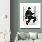 Elvis Presley by  Bridgeman Images on GIANT ART - black and white  photography