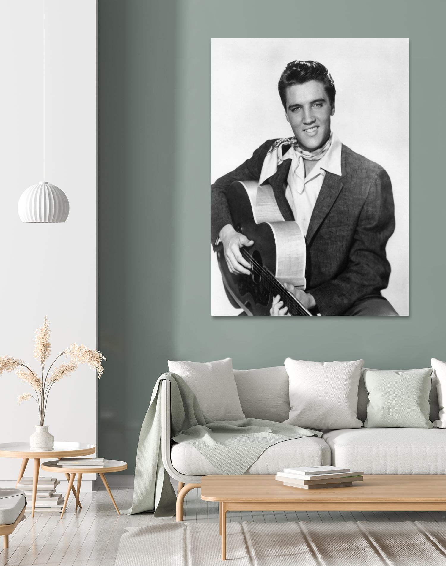 Elvis Presley by Paramount Pictures Bridgeman Images  on GIANT ART - black and white  photography 