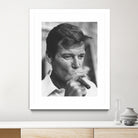 Roger Moore  by © Classic Picture Library / Bridgeman Images on GIANT ART - black and white photography