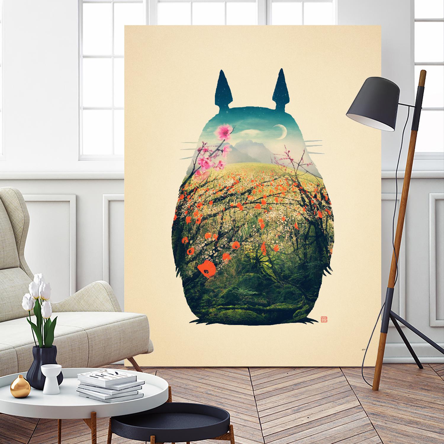 Tonari No Totoro by Victor Vercesi on GIANT ART