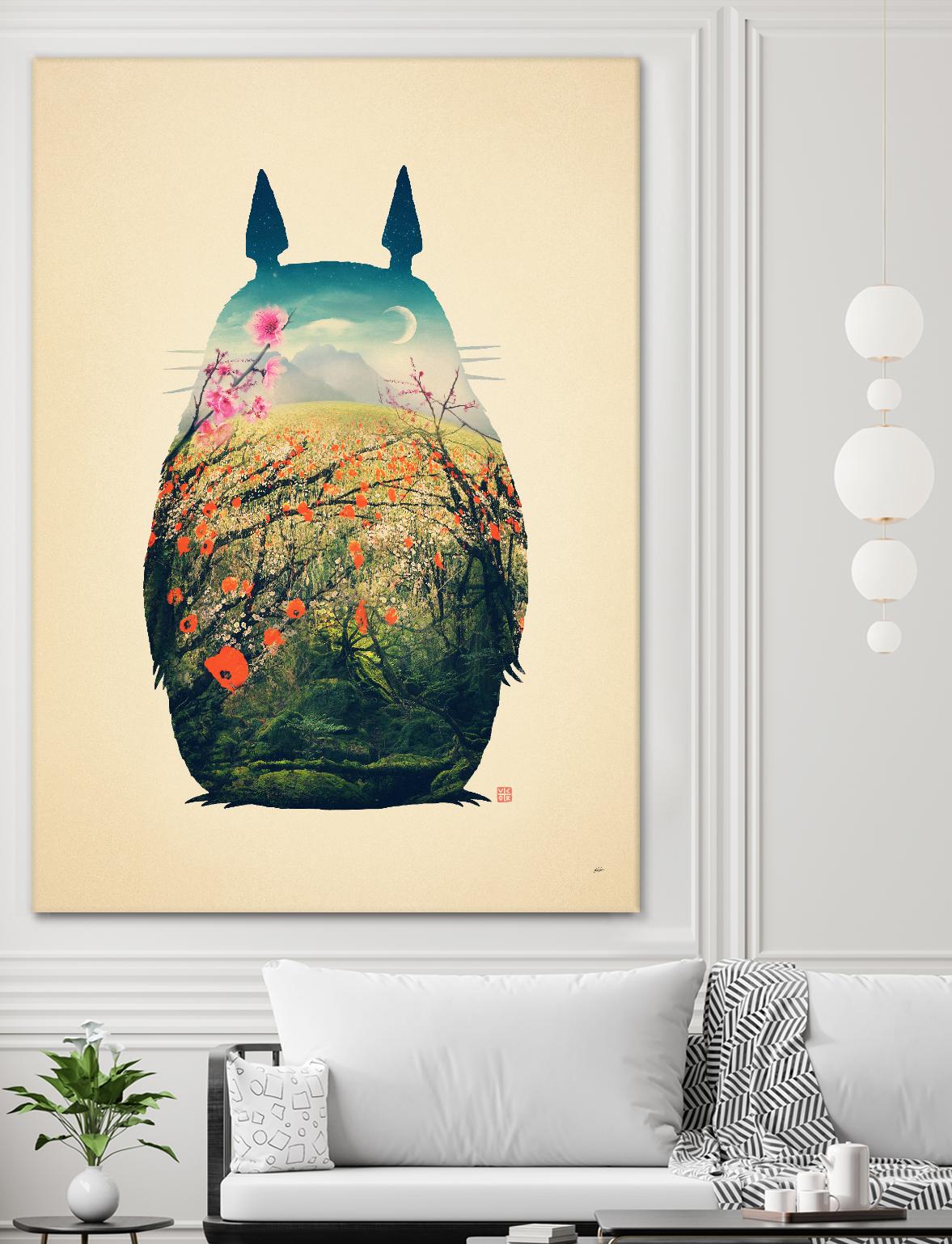 Tonari No Totoro by Victor Vercesi on GIANT ART