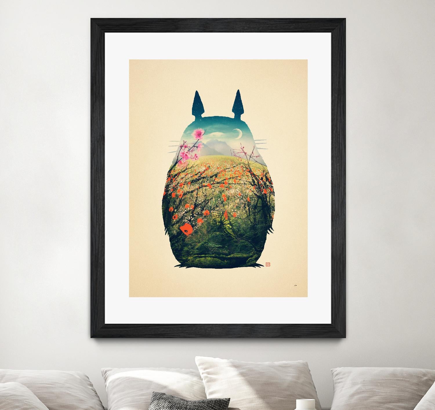 Tonari No Totoro by Victor Vercesi on GIANT ART