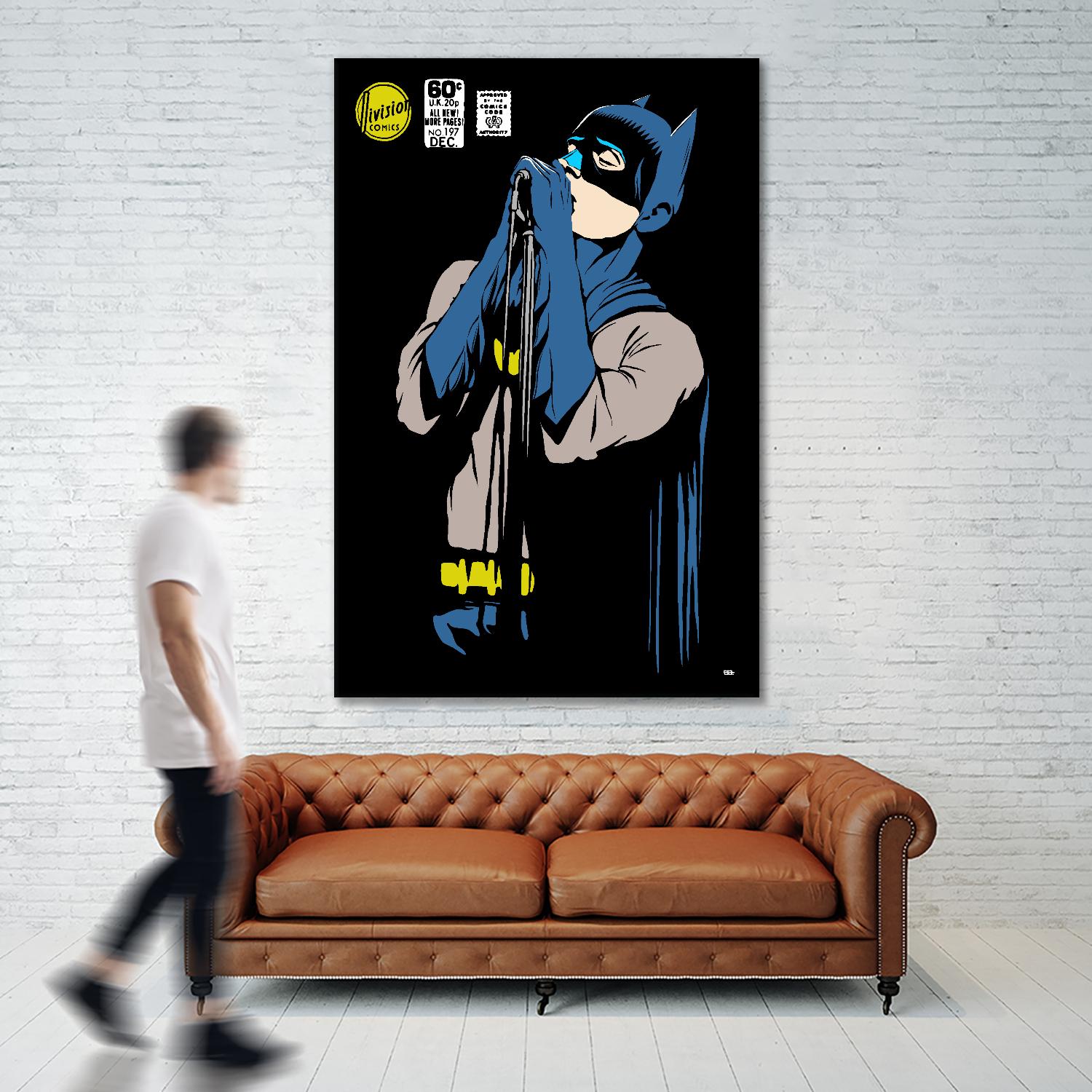 Shadowplay by Butcher Billy on GIANT ART - blue digital cartoon