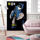 Shadowplay by Butcher Billy on GIANT ART - blue digital cartoon