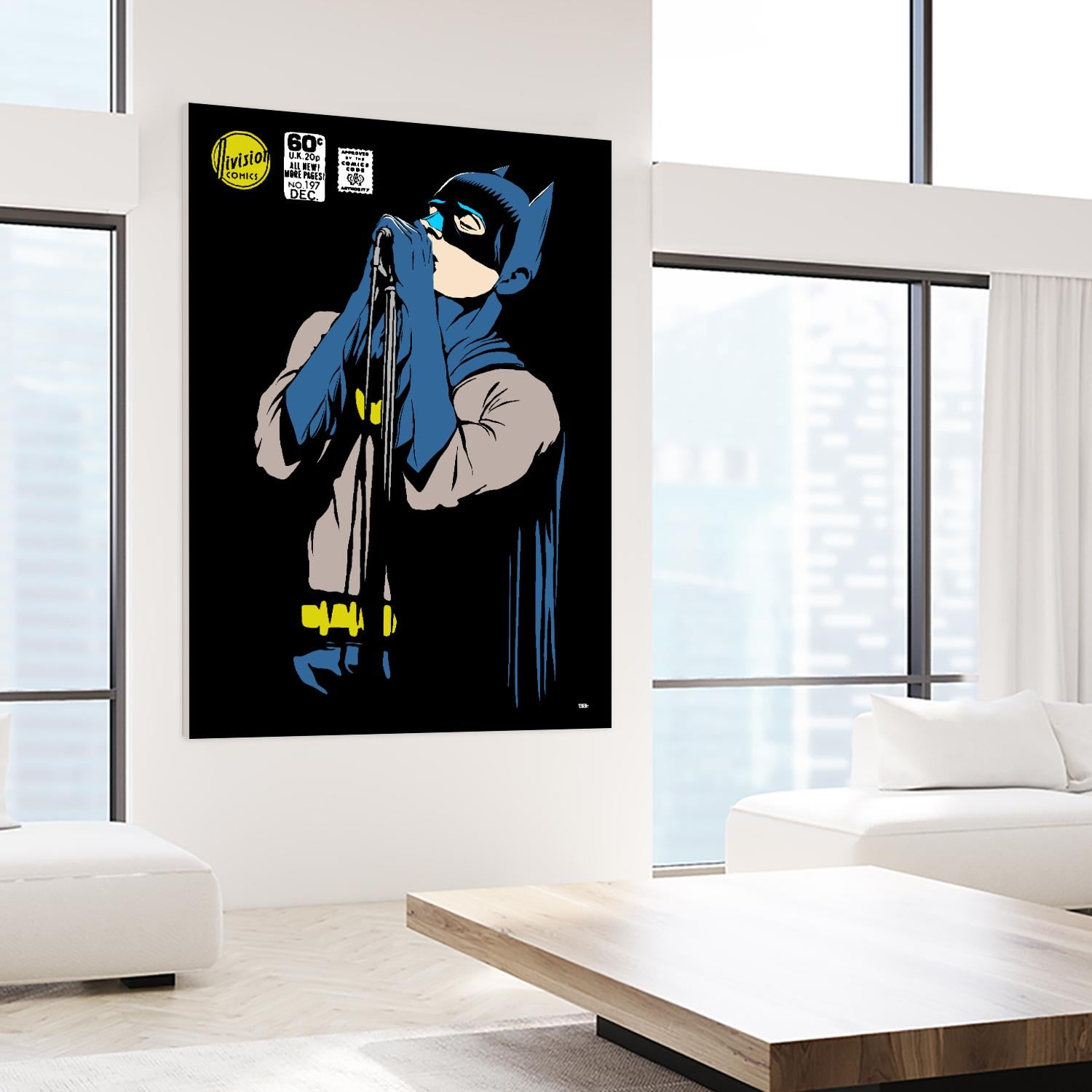 Shadowplay by Butcher Billy on GIANT ART - blue digital cartoon