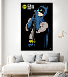 Shadowplay by Butcher Billy on GIANT ART - blue digital cartoon